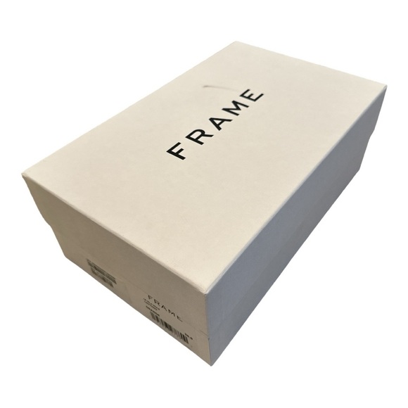 NIB Frame Demin La Isla Orange Suede Mule - EU 38 1/2 (US 8) - Picture 6 of 16